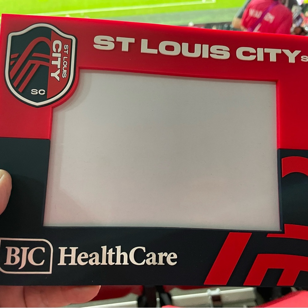 St. Louis City SC Red and Black Frame 5-10-25